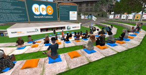 Nonprofit Meeting in Second Life